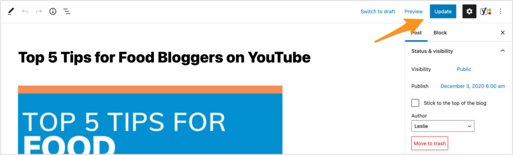 皇冠体育投注下载屏幕截图YouTubeFoodblogists使用指针更新按钮